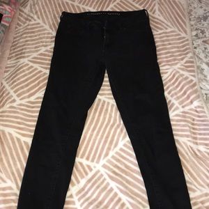 Black skinny jeans